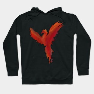 Dry brush phoenix Hoodie